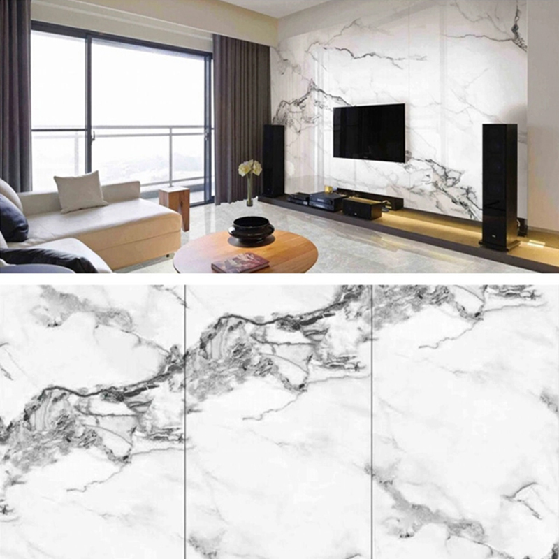 가구와 내각을 위한 1220×2800mm UV 입히는 PVC 대리석 장 가볍고 튼튼한 훈장에 의하여 박판으로 만들어지는 플라스틱 벽면