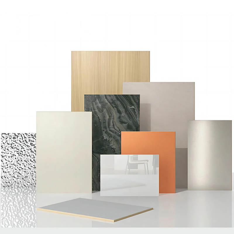 상업용 호텔 욕실 장식 방화 B1 등급 내구성 벽 패널에 대한 경량 PVC 탄소 크리스탈 시트 고밀도 안티 스크래치 5mm-8mm 두께