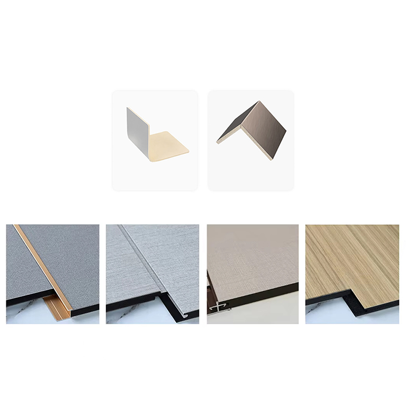 상업용 호텔 욕실 장식 방화 B1 등급 내구성 벽 패널에 대한 경량 PVC 탄소 크리스탈 시트 고밀도 안티 스크래치 5mm-8mm 두께