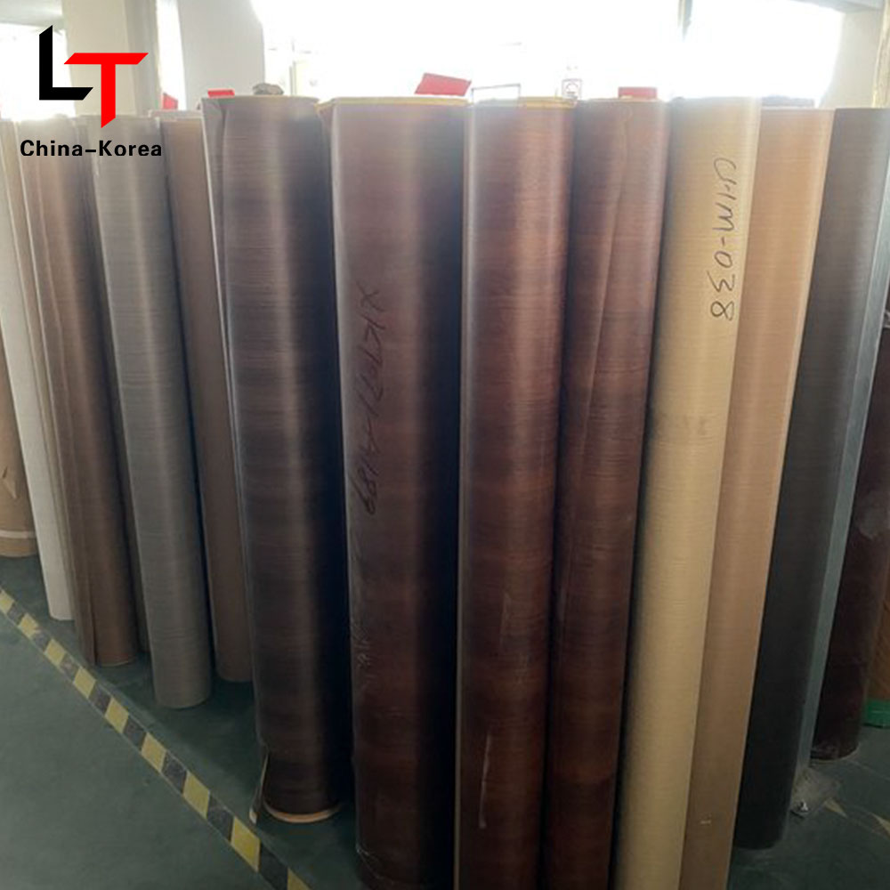 3D 5D 인쇄 적층 열전달 필름 PVC 가구 장식 필름 도어 벽 패널 WPC UV 보드 용 진공 프레스 포일