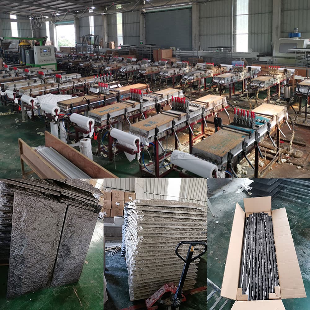 60*30cm 가정을 위한 장식적인 베니어 장 장식 가짜 폴리우레탄 Pu 돌 벽면 인공적인 Stonee