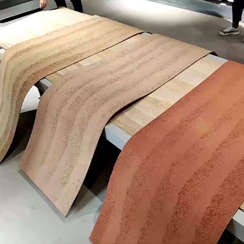 현대 디자인 내화성이 있는 경량 벽 패널 신소재 부드러운 돌 클래딩 유연한 MCM 타일 선형 돌 벽 취재