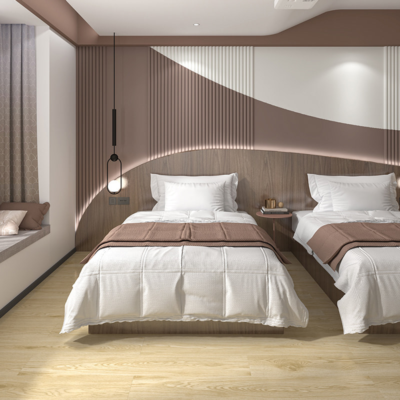 내구성 플라스틱 타일 부동 방수 나뭇결 4mm 5mm 6mm 7mm 8mm PVC 클릭 비닐 판자 SPC 바닥재